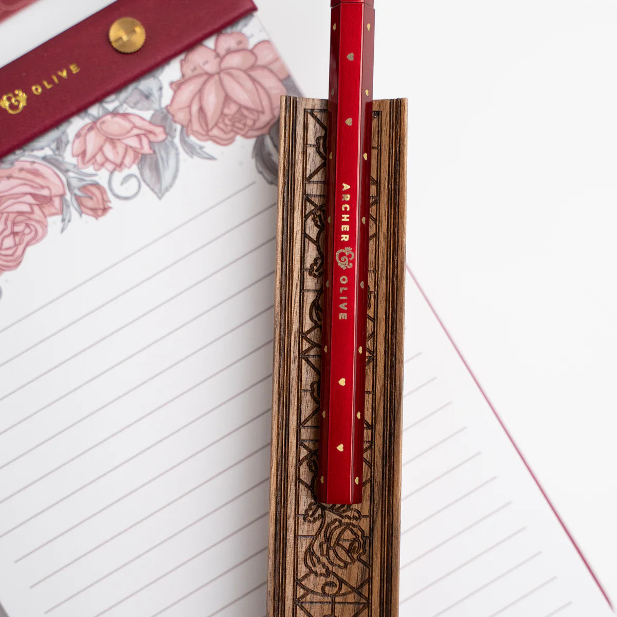 Bold romance meets delicate detail in The Rose and Thorn Valentine’s Box — a curated collection designed to celebrate love in all its forms: soft and strong, sweet and striking. Inspired by timeless florals and vintage storybook charm, this limited-edition box is made for meaningful moments, creative rituals, and heartfelt gifting. Perfect for journaling, letter writing, memory keeping, or gifting to someone special (yourself included), The Rose and Thorn Valentine’s Box is a celebration of creativity.