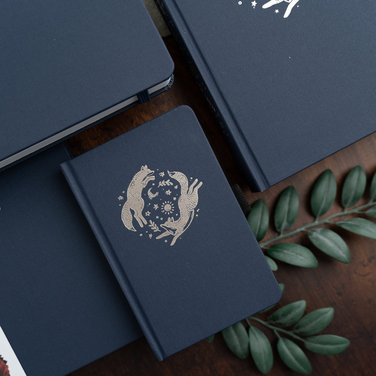 Archer and Olive Notebook: Forest Foxes