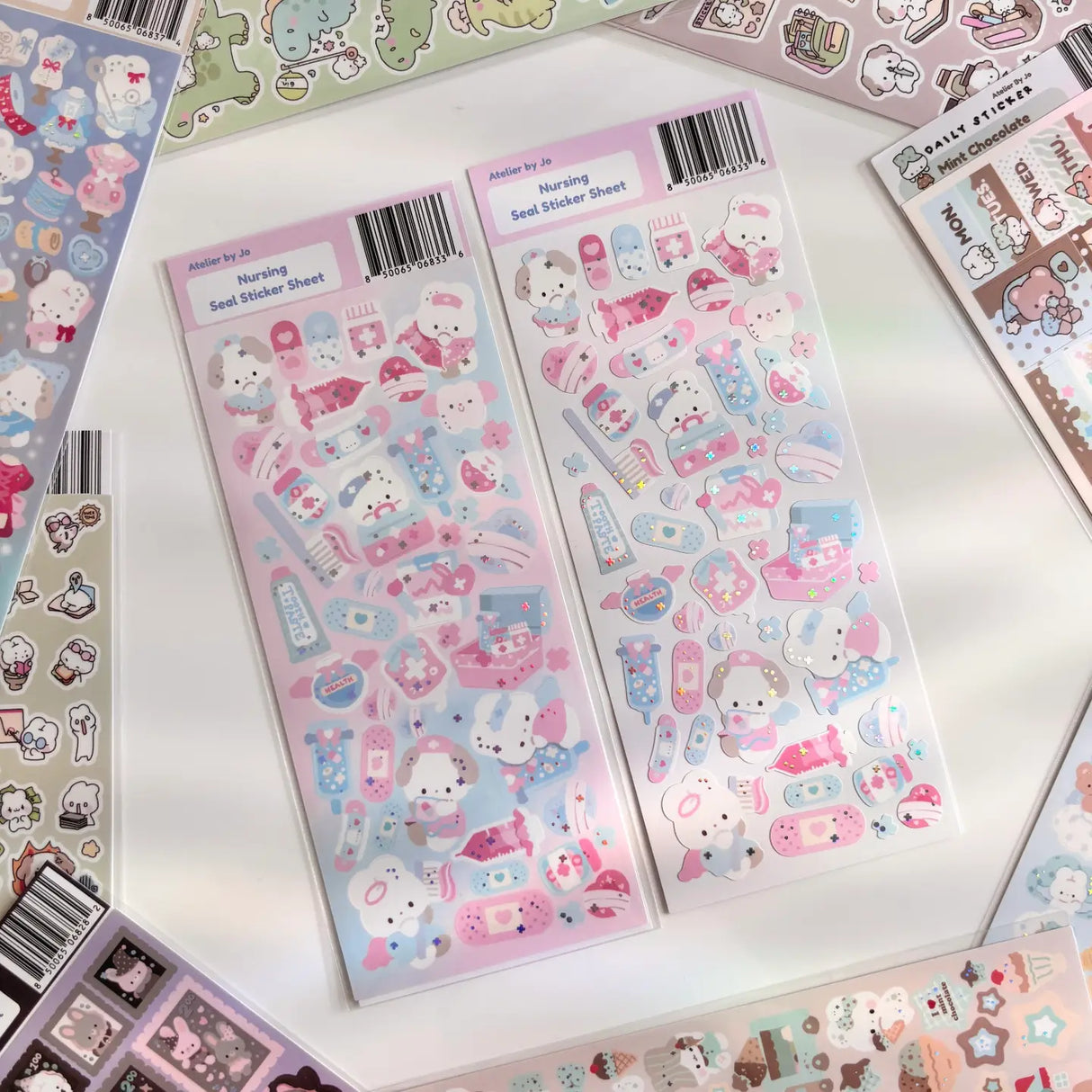 Bring your journal pages to life with our sticker sheets featuring original illustrations and characters! Thoughtfully designed for journals, planners, and creative minds, each sheet is filled with unique, hand-drawn elements to help you express your thoughts and decorate your pages with personality. Perfect for daily journaling, mood tracking, scrapbooking, or enhancing your planner spreads, these stickers add a touch of magic to every moment you document.
Product Type: Sticker Sheet