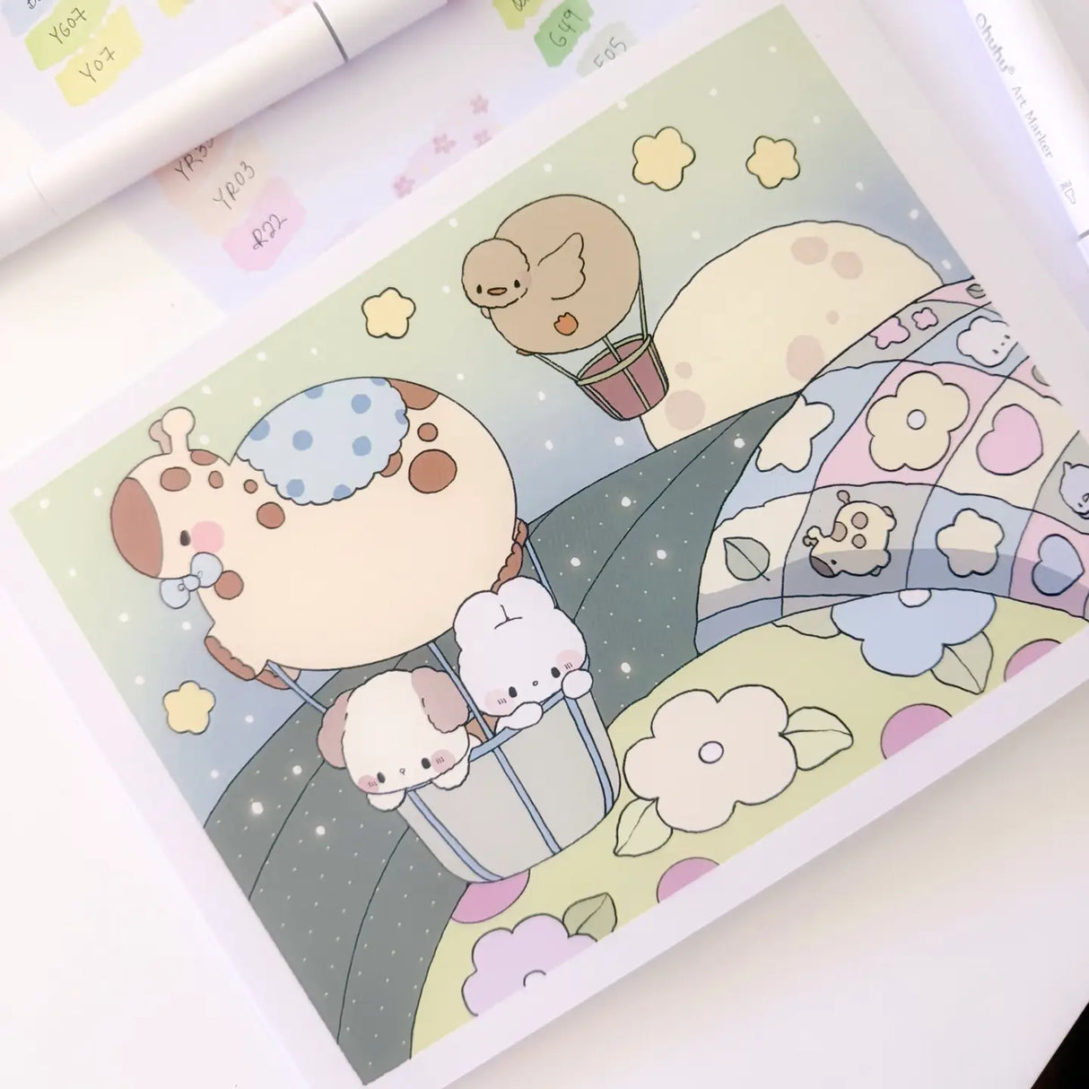 🍓🐞 Drift into a World of Dreamy Days with Coloring Book Vol. 3! 🧵✨
Step into a playful little world stitched together with lucky ladybugs, vintage buttons, gingham bows, and cozy daydreams. Featuring 25 original, full-page illustrations, Dreamy Days Vol. 3 follows Cotton and Pluto through charming kitchens, clover-filled gardens, strawberry picnics, and delightfully kitschy corners overflowing with nostalgic treasures and cheerful details.
Inspired by retro trinkets, handmade keepsakes, and soft countr