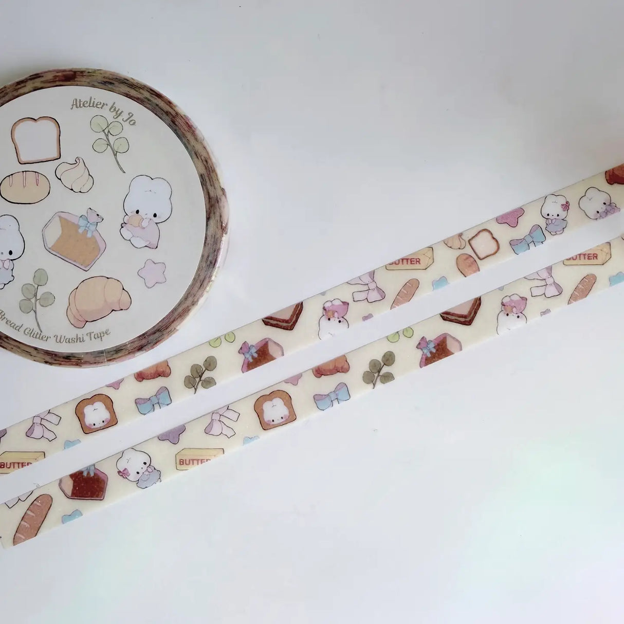 Super thin washi tape for flexible journaling!
Product details:
7mm x 10m
Glitter texture material