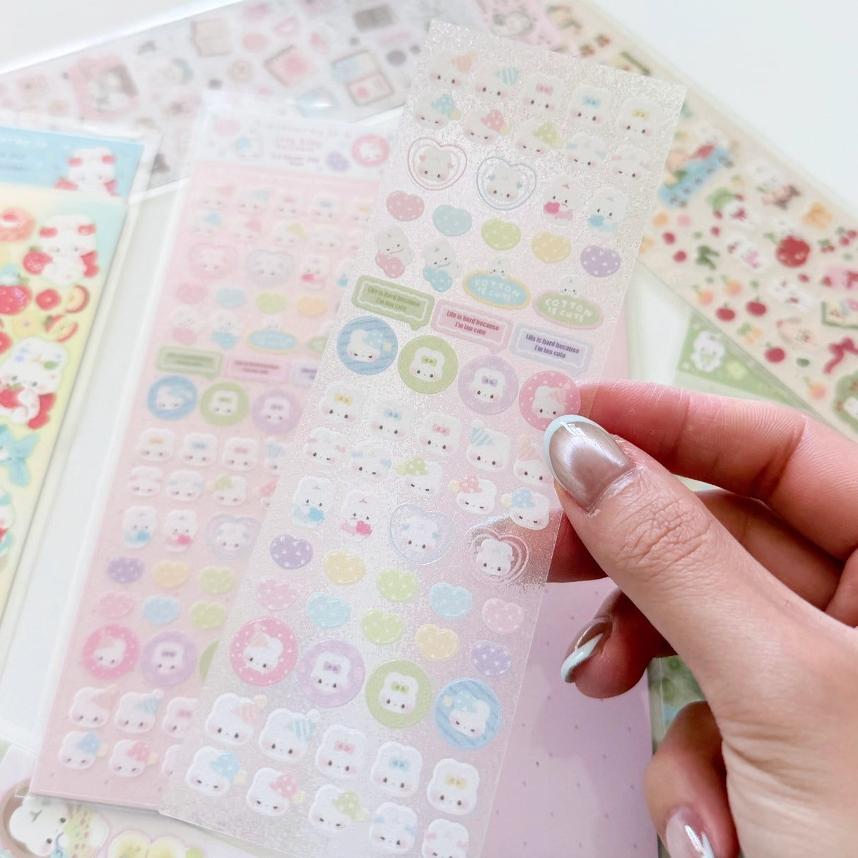 Atelier by Jo Small Sticker Sheet - Pink Journal
Bringing back the nostalgia of tiny deco stickers, these designs are perfect for decorating and filling in small spaces!