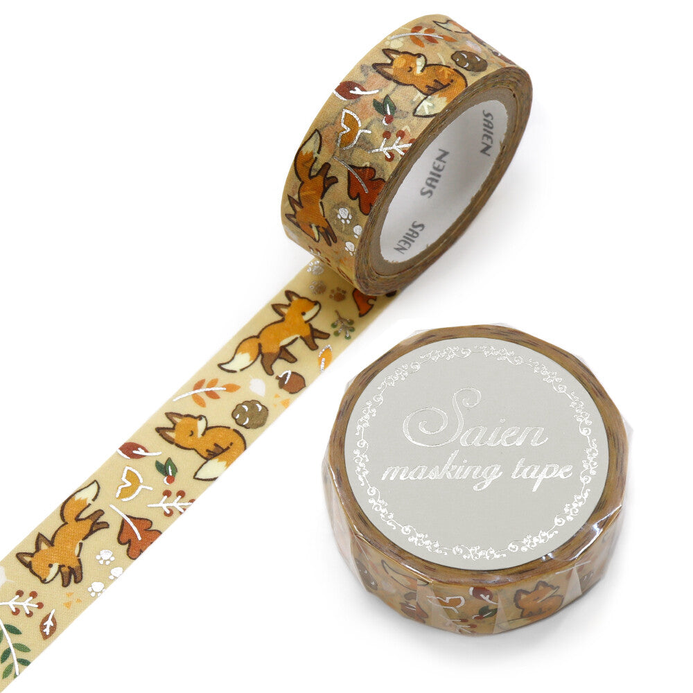 Autumn Fox Washi Tape