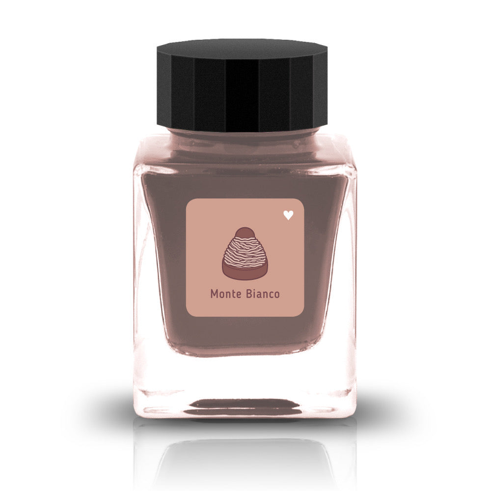 Monte Branco Ink
The Baby Color Collection features pastel colors to add whimsy and softness to your writing. Many colors feature a "U" in the title to reemphasize the soft nature of the colors.
RGB: 208, 159, 144
Red Brown
30 ml