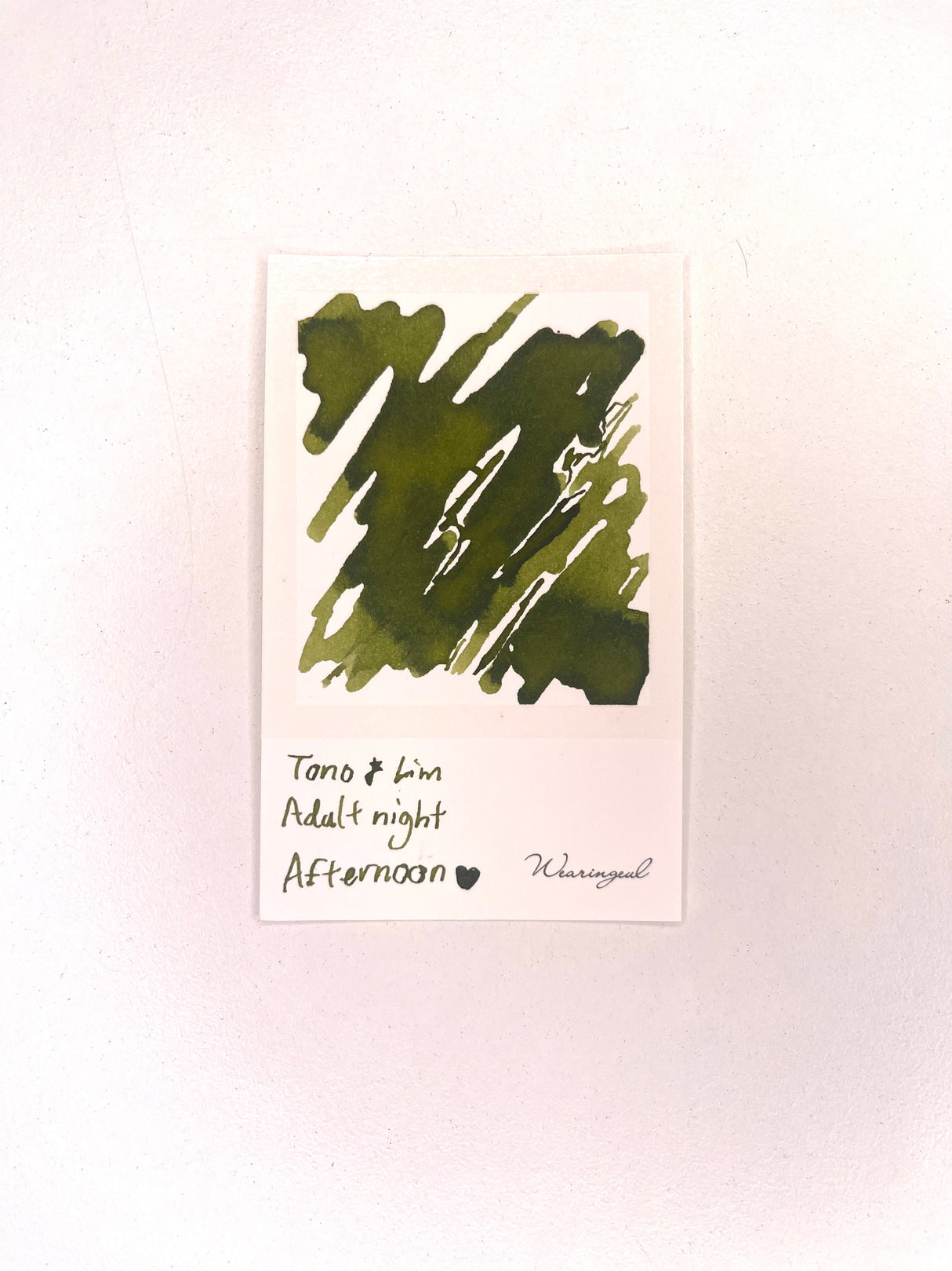 TONO & LIMS Ink - Adult Night - Afternoon Tea - Scented