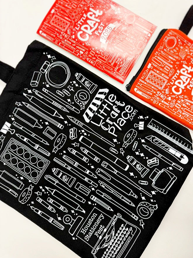 Stationery Addict Tote Bag - Little Craft Fest Exclusive