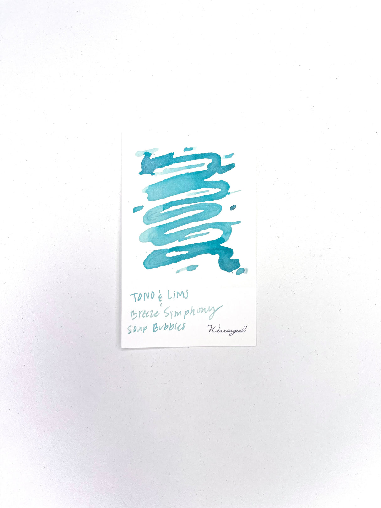 TONO & LIMS Breeze Symphony Soap Bubbles Ink