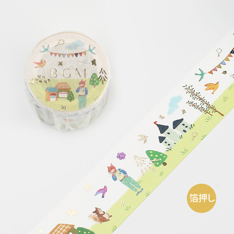 BGM Forest Concert Washi Tape