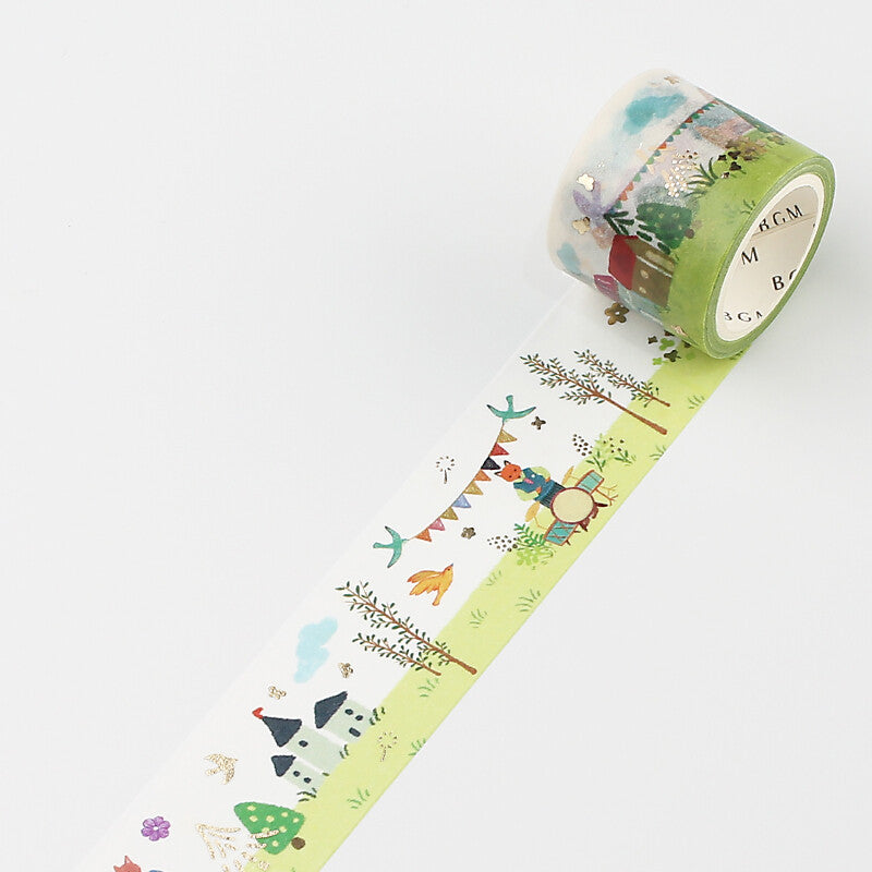 BGM Forest Concert Washi Tape