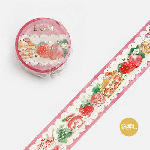 Strawberry Lace Washi Tape