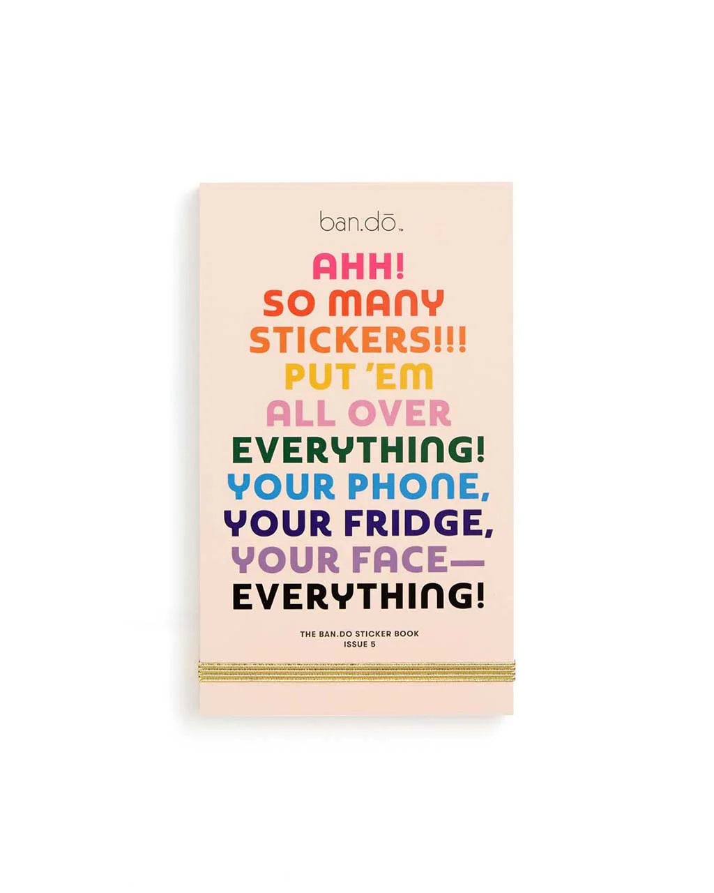 We’ve done it again! And by “it” we mean we made another sticker book, of course. This one is full of colorful stickers designed by us and some of our really cool artist friends. They're great for planners, phones, and faces and for the first time ever, all 700+ (yeah, you read that right) are arranged by color.