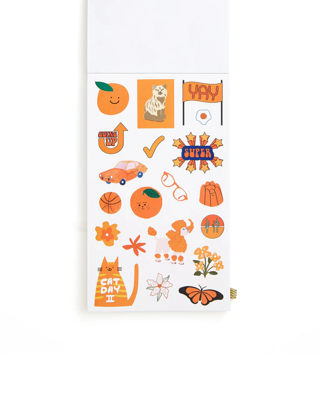 We’ve done it again! And by “it” we mean we made another sticker book, of course. This one is full of colorful stickers designed by us and some of our really cool artist friends. They're great for planners, phones, and faces and for the first time ever, all 700+ (yeah, you read that right) are arranged by color.