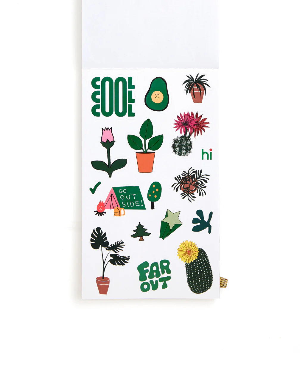 We’ve done it again! And by “it” we mean we made another sticker book, of course. This one is full of colorful stickers designed by us and some of our really cool artist friends. They're great for planners, phones, and faces and for the first time ever, all 700+ (yeah, you read that right) are arranged by color.