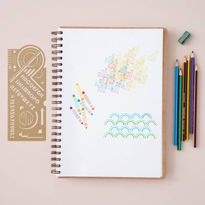 Bauhaus, Design & Craft Drawing Stencil