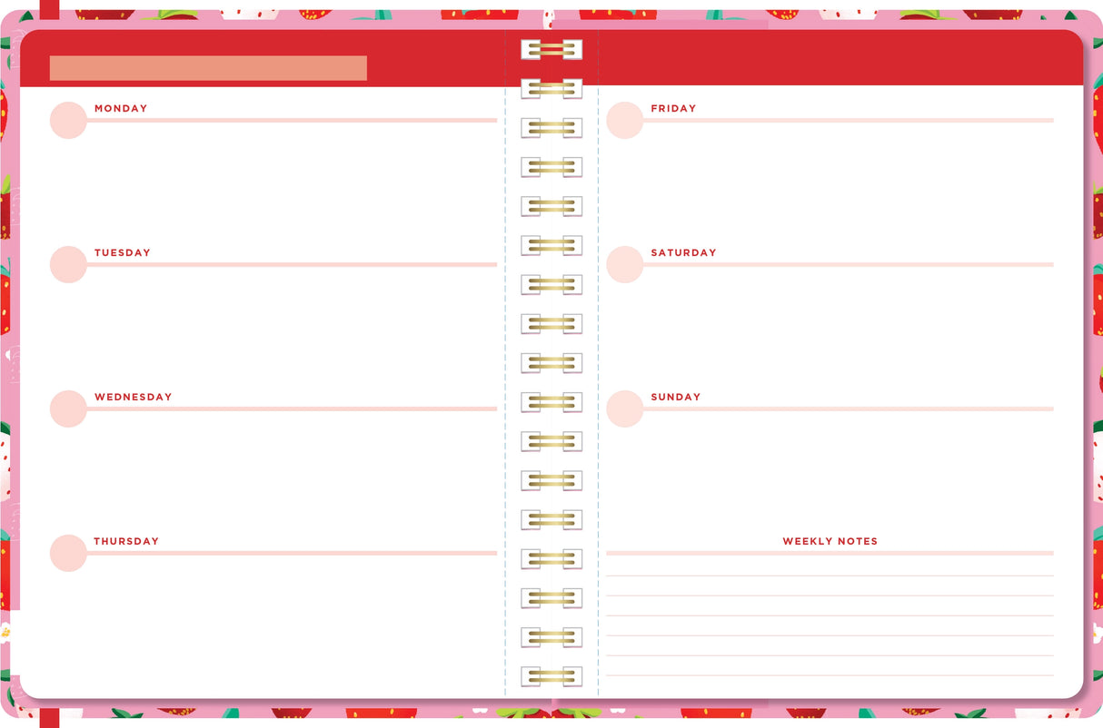 Berrylicious Hardcover Undated Planner