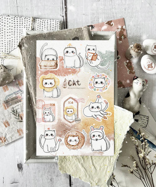 Black Milk Project - Cat Sticker Sheet