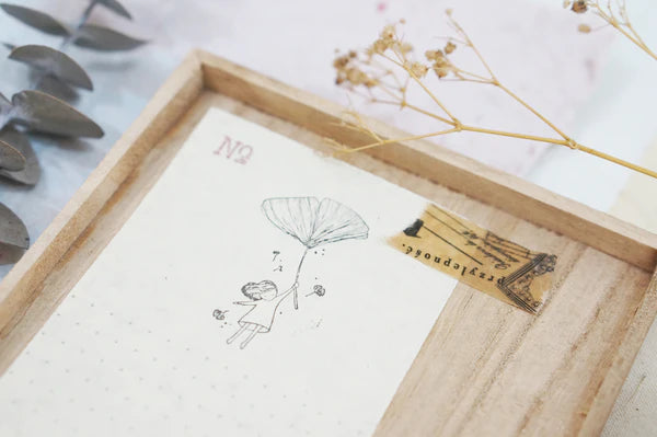 Size: 3.5cm x 4cm
The stamps are made of industrial high grade red rubber with the finest details. As all stamps are assembled, cut, sanded by hand, size and shape may vary slightly. Wood material will differ depending on what the forest elves bring!
Stamps might be slightly stained because of quality tests during the process, but it will not affect your stamping color. 