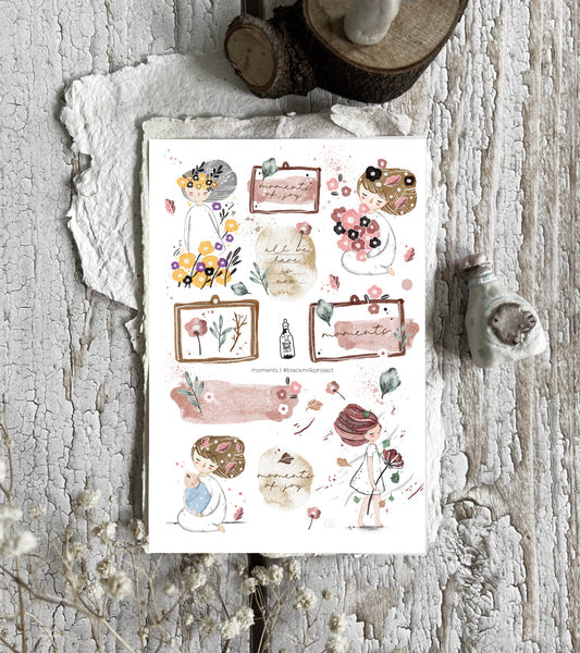 Black Milk Project - Moments II Sticker Sheet