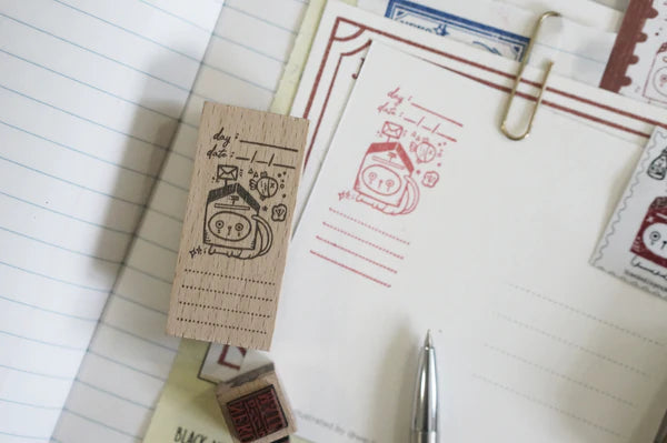 Size: approximately 4cm x 5cm
The stamps are made of industrial high grade red rubber with the finest details.As all stamps are assembled, cut, sanded by hand, size and shape may vary slightly. Wood material will differ depending on what the forest elves bring!
Stamps might be slightly stained because of quality tests during the process, but it will not affect your stamping color. 