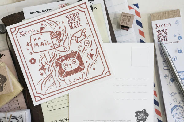 Black Milk Project - Neko Mail Postcard