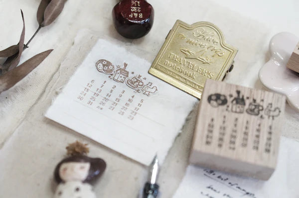 Black Milk Project - This Moment Dates Stamp