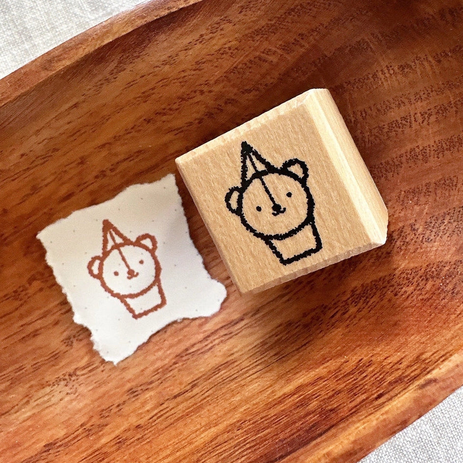 Our adorable Bear wooden stamps are here! Our stamps add a sweet and cute touch to your planner or journal. Add them in your journaling, planning, and memory keeping spreads!
Stamped image is approximately 0.65"x0.8".