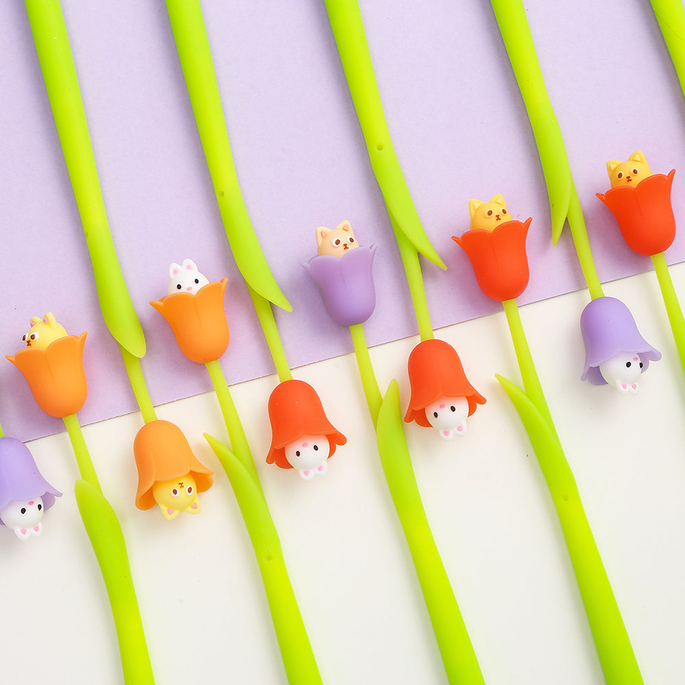 Bluebell Flower Gel Pen