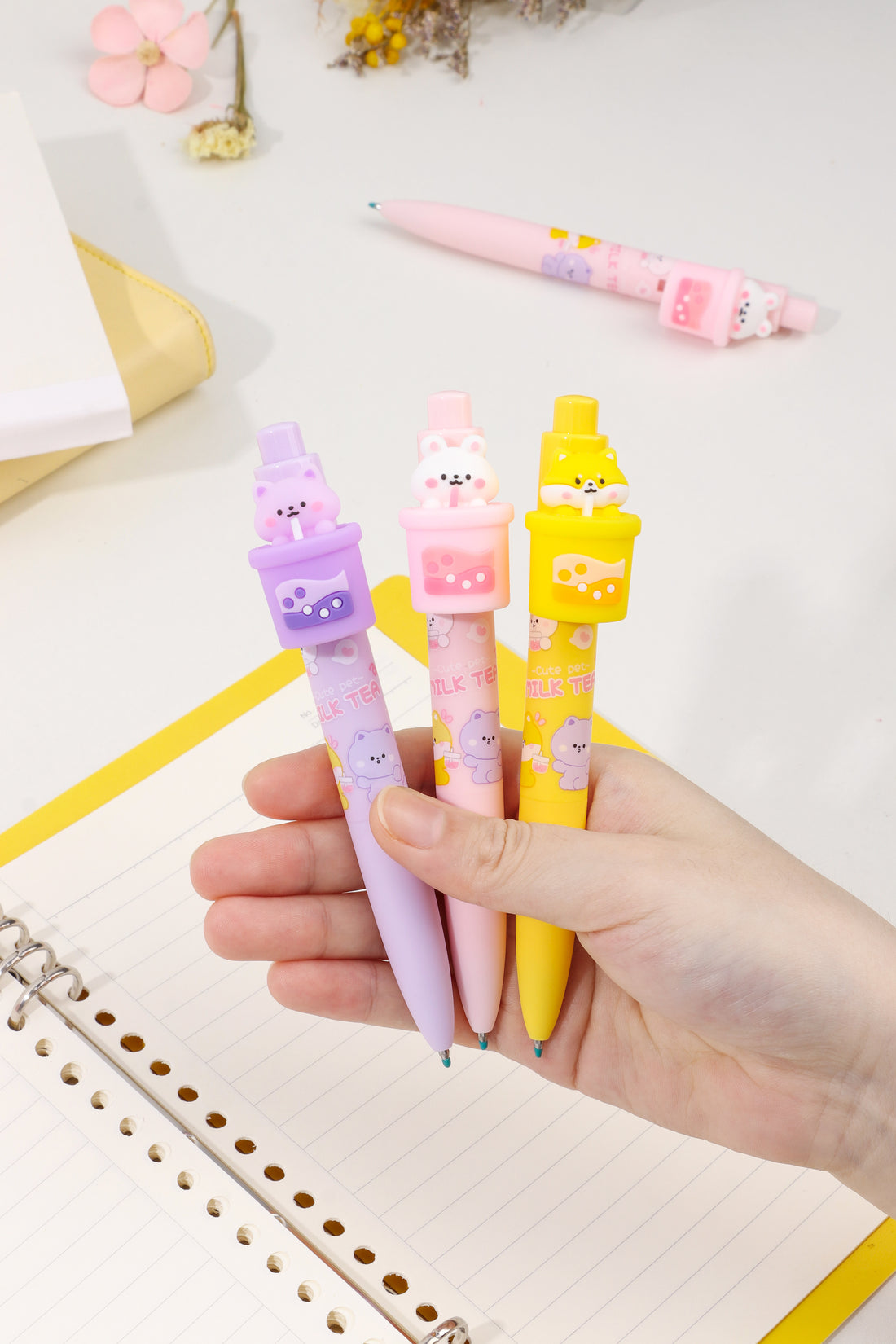 Boba Pet Retractable Gel Pen