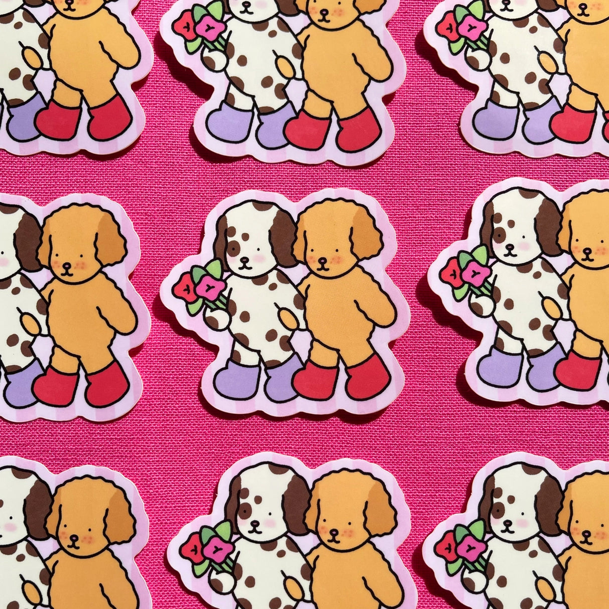 Bobbie Goods Vinyl Sticker - Hold My Hand
1 vinyl sticker
Weatherproof
Gloss finish
Approx. 3 x 3"