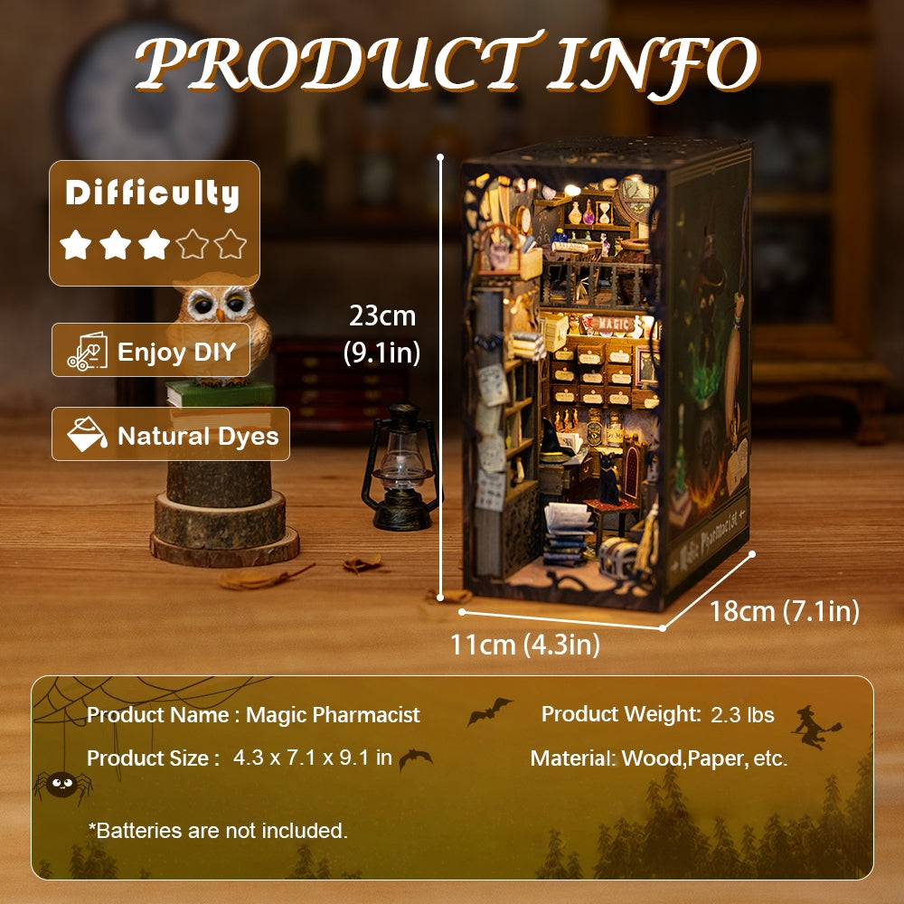 Book Nook Kit: Magic Pharmacist with Dust Cover