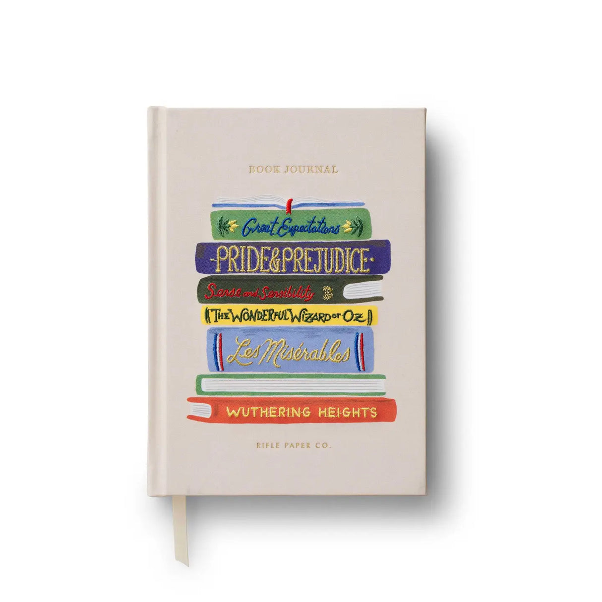 Calling all book lovers: this embroidered-cover journal is designed with you in mind. Perfect for logging your reads and capturing your reflections, the journal features useful sections for reading notes, review entries, books borrowed and lent, and a to-read list. Inside, you’ll also find a place-keeping ribbon and two paper bookmarks.