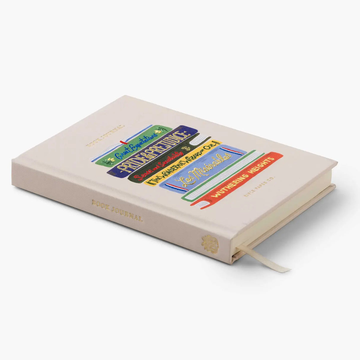 Calling all book lovers: this embroidered-cover journal is designed with you in mind. Perfect for logging your reads and capturing your reflections, the journal features useful sections for reading notes, review entries, books borrowed and lent, and a to-read list. Inside, you’ll also find a place-keeping ribbon and two paper bookmarks.