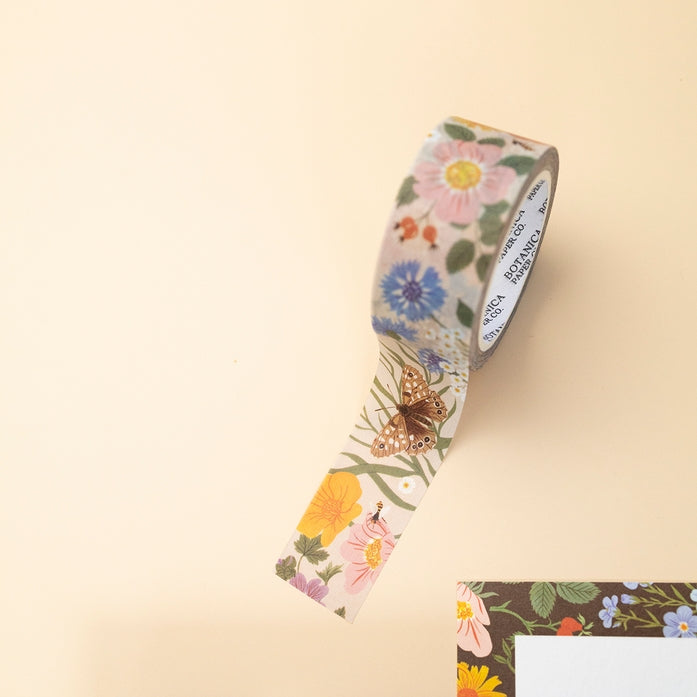 Cinta washi botánica