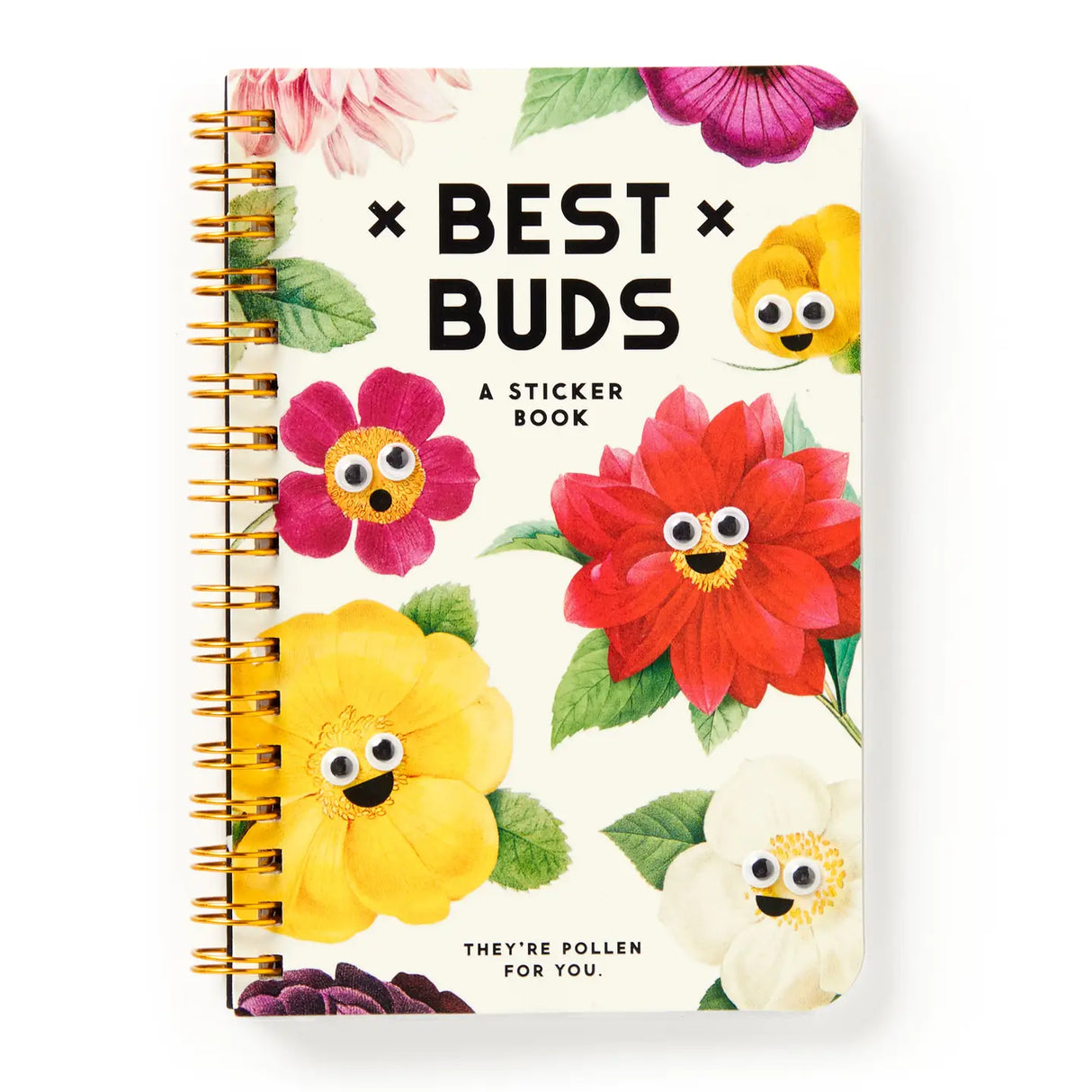 Brass Monkey Best Buds Googly Sticker Book