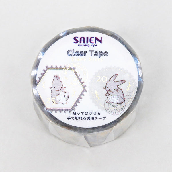 Bunny Stamp Story Clear Tape