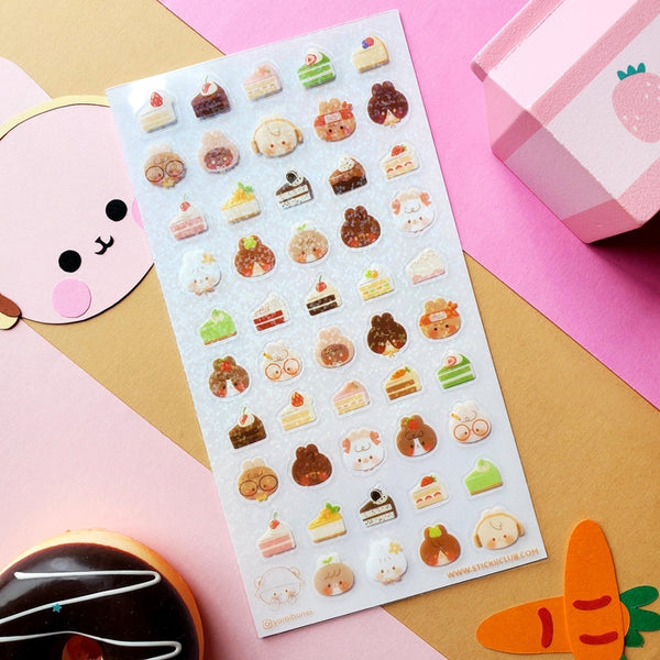Cute Halloween Sticker Sheets Foo Bun Kawaii Planner Journal Stickers 