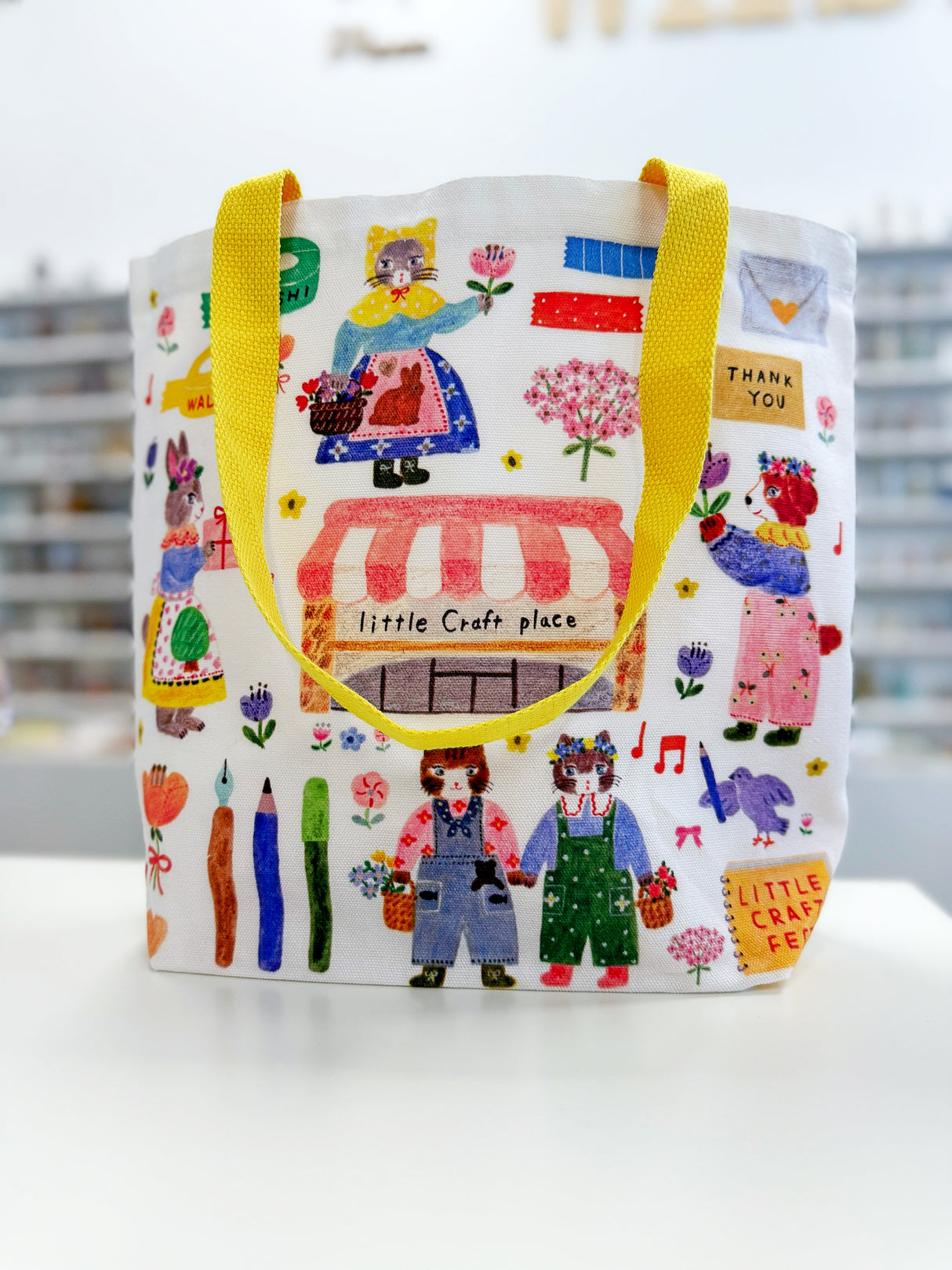 Aiko Fukawa x Little Craft Place Tote Bag