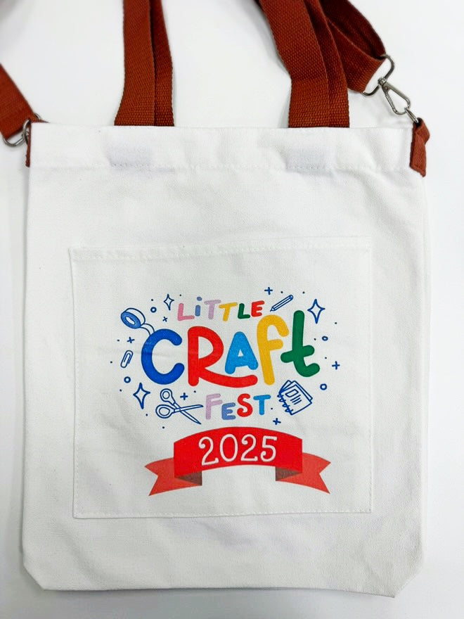 Crossbody Tote Bag - Little Craft Fest Exclusive