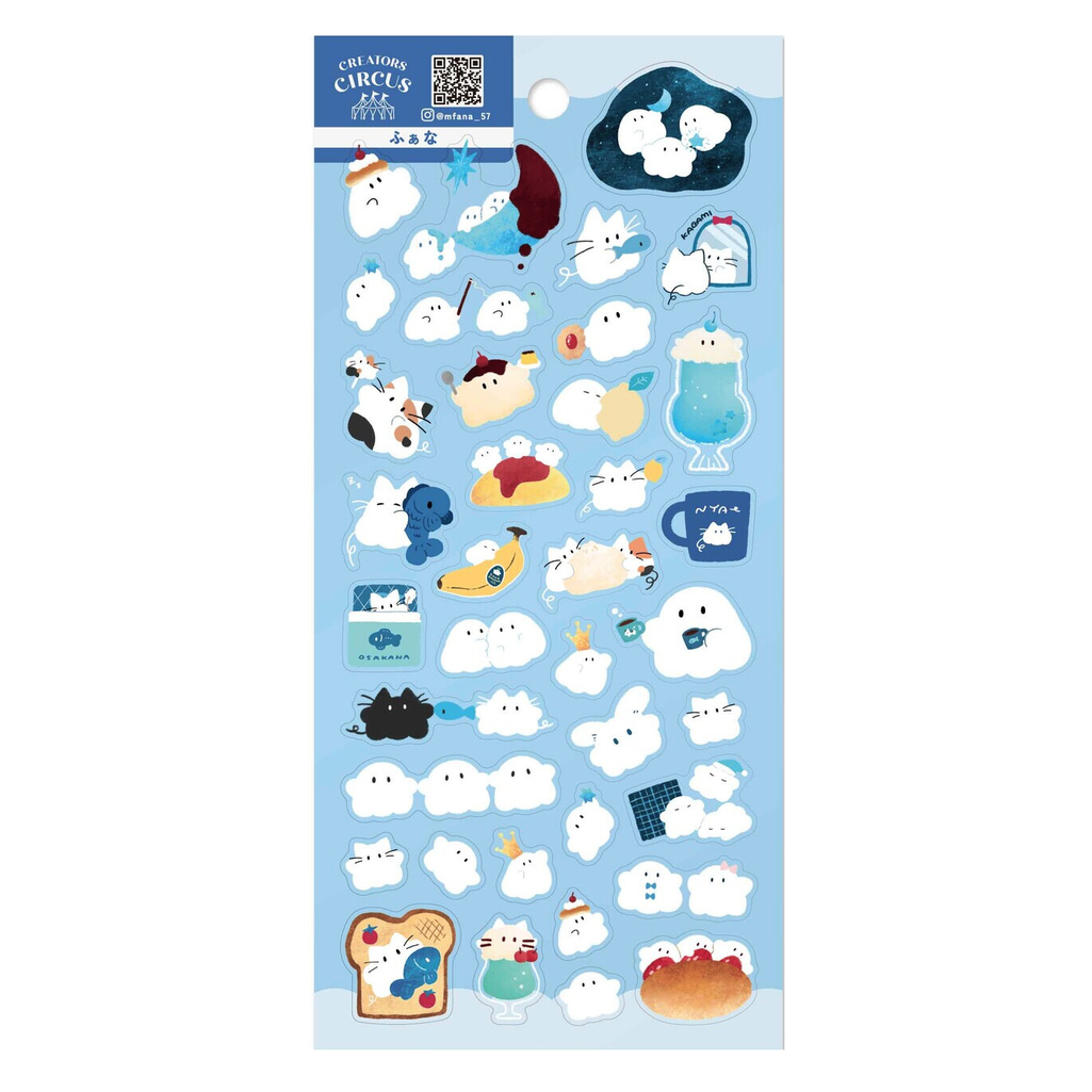 Frontier Creators Circus Sticker Sheet - Fana