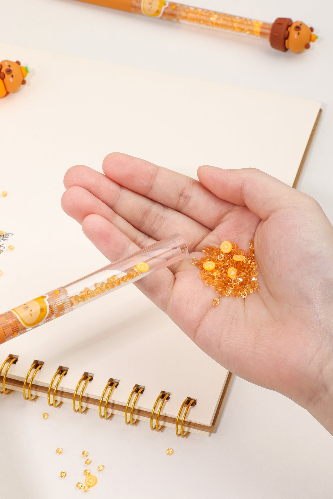 Capybara Crystal Gel Pen