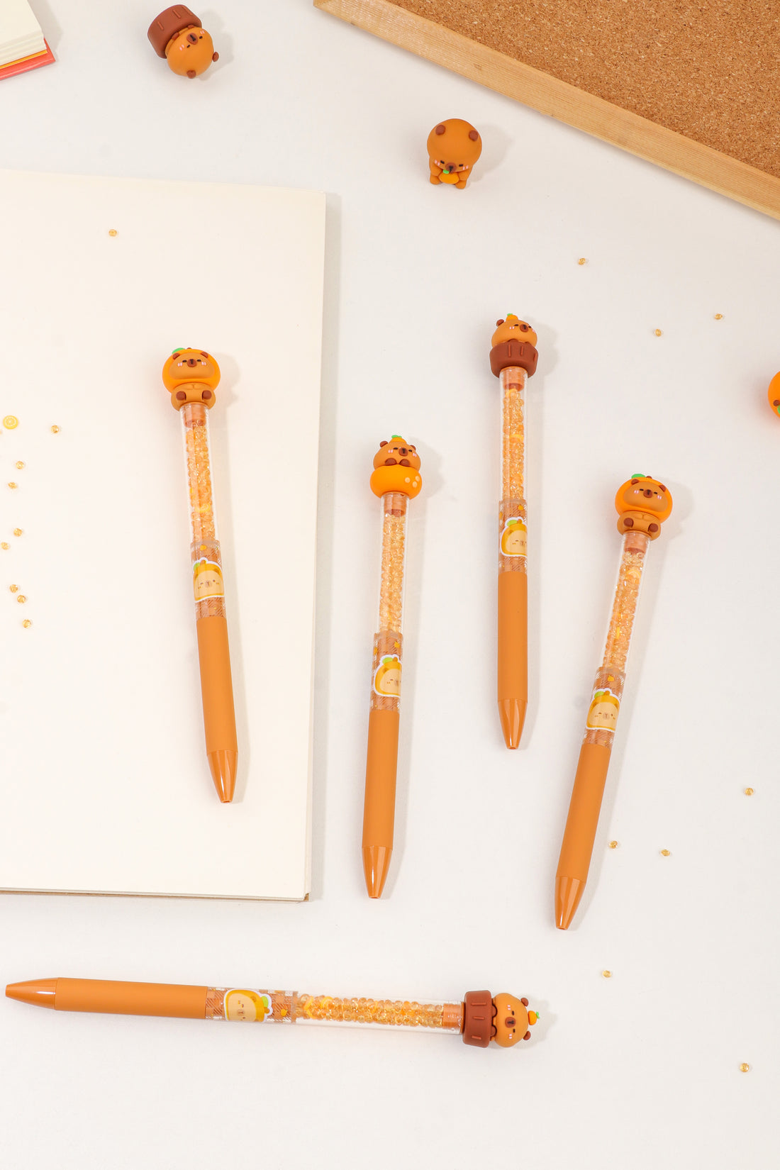 Capybara Crystal Gel Pen