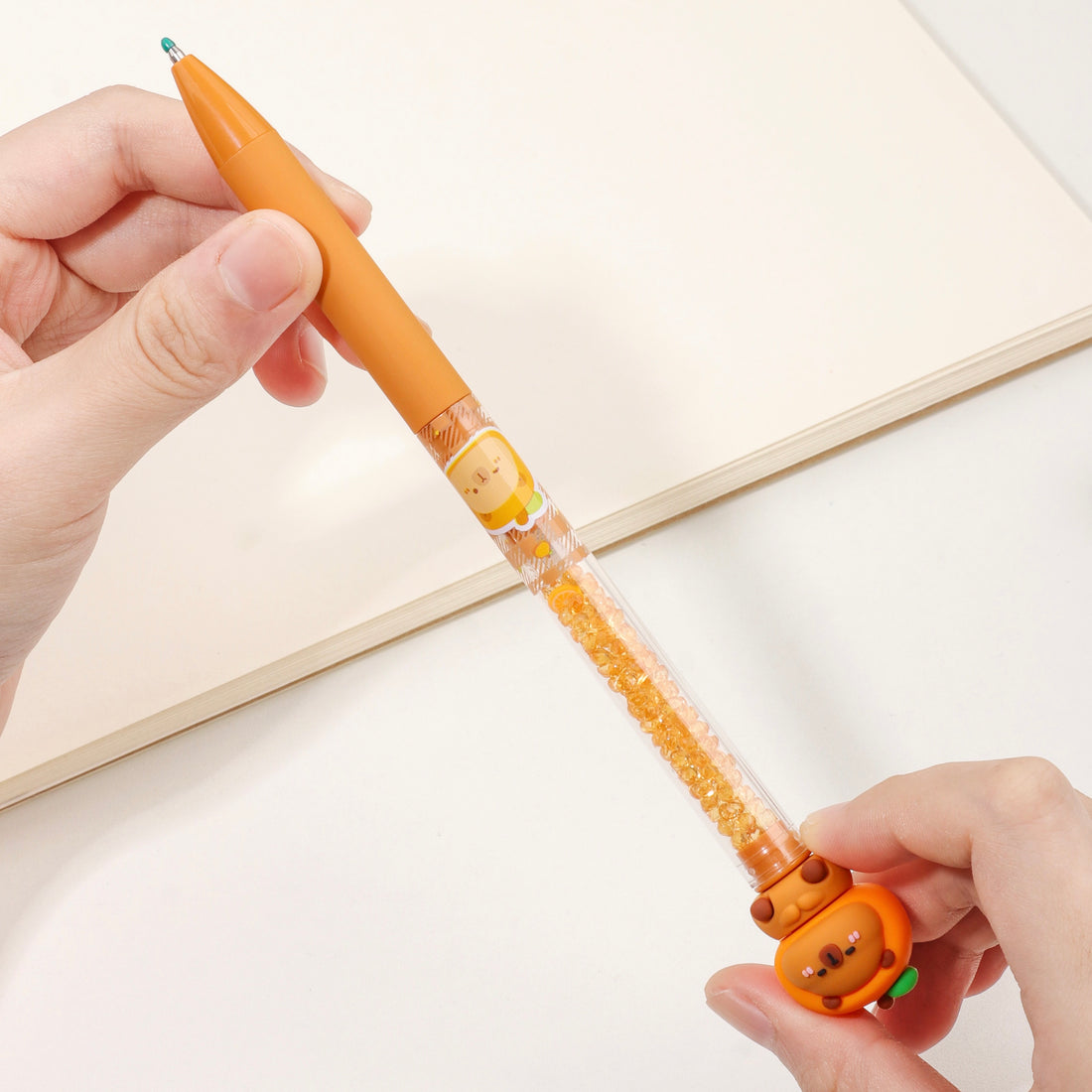 Capybara Crystal Gel Pen