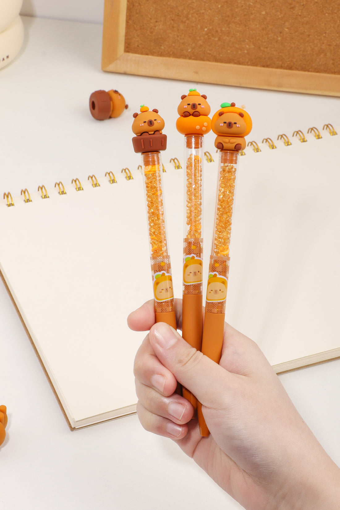 Capybara Crystal Gel Pen