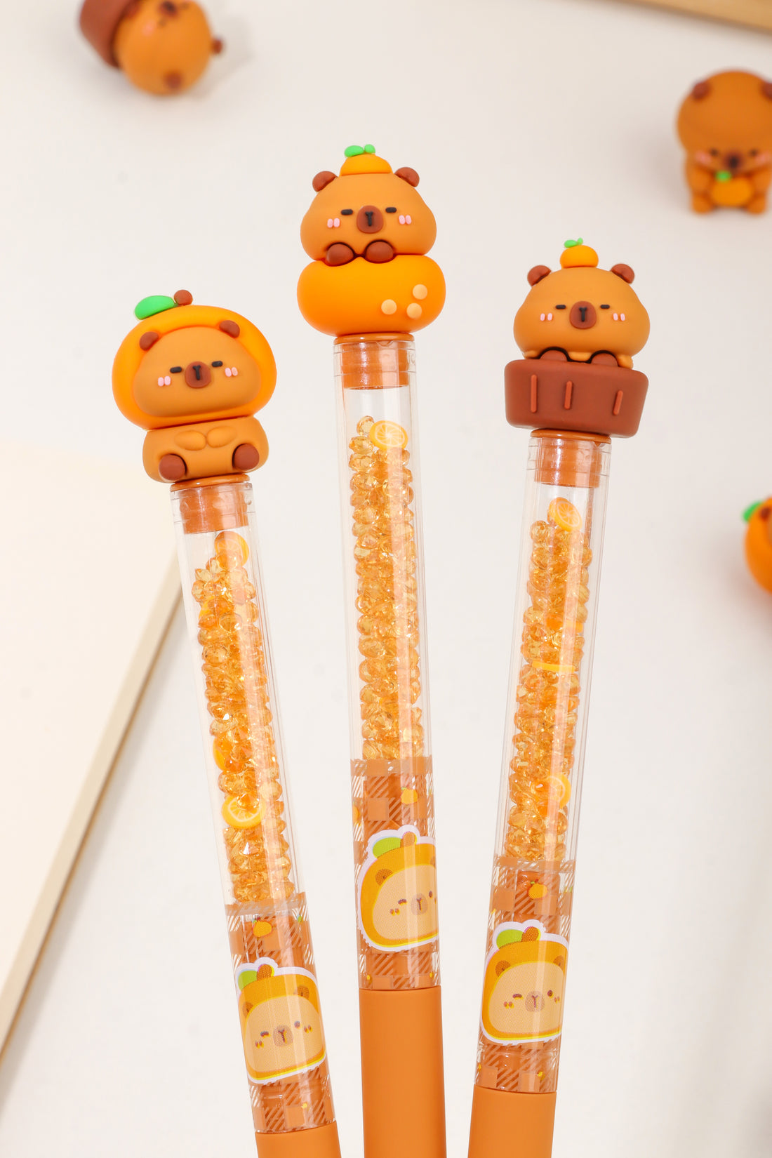 Capybara Crystal Gel Pen