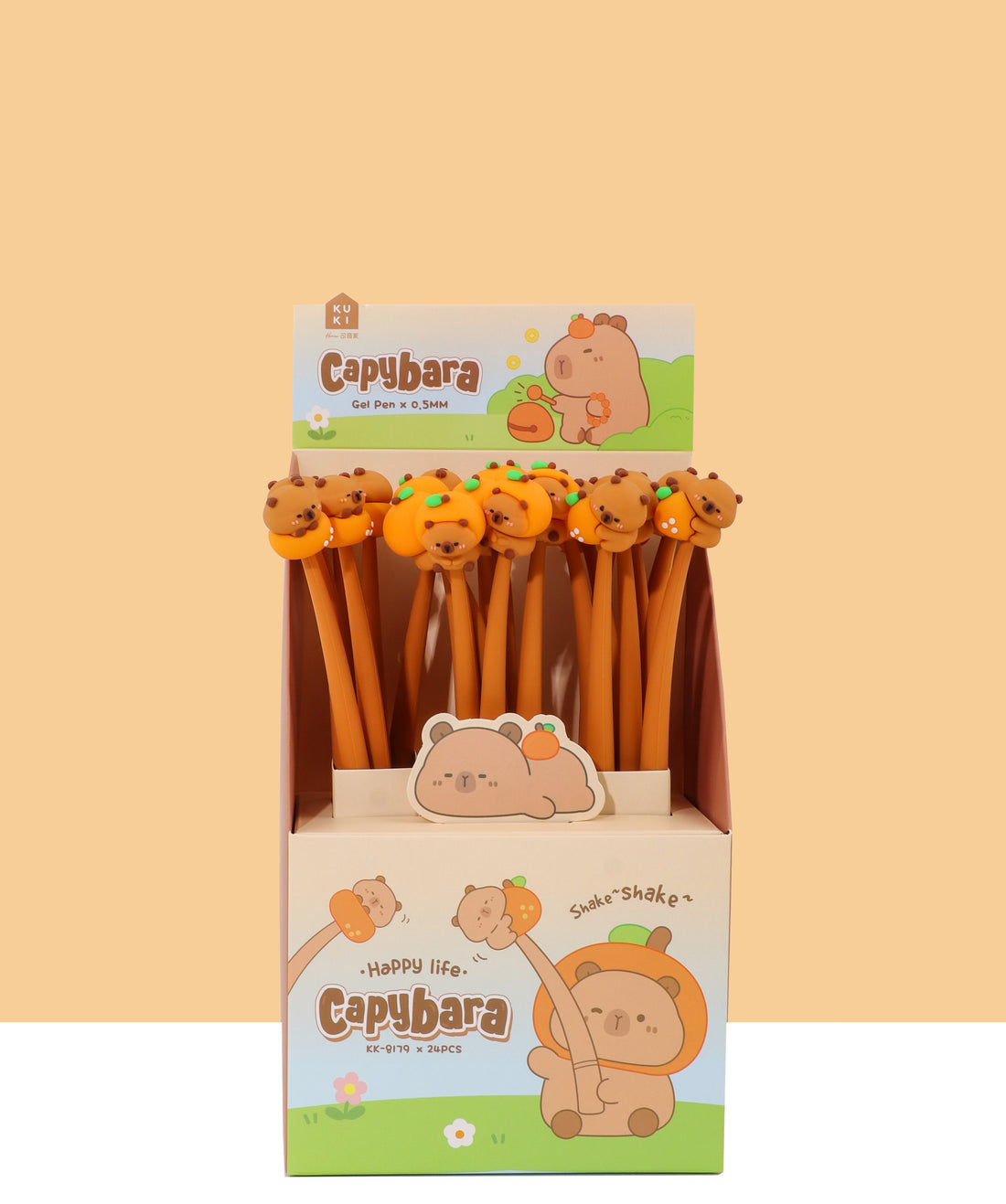 Capybara Wiggle Gel Pen