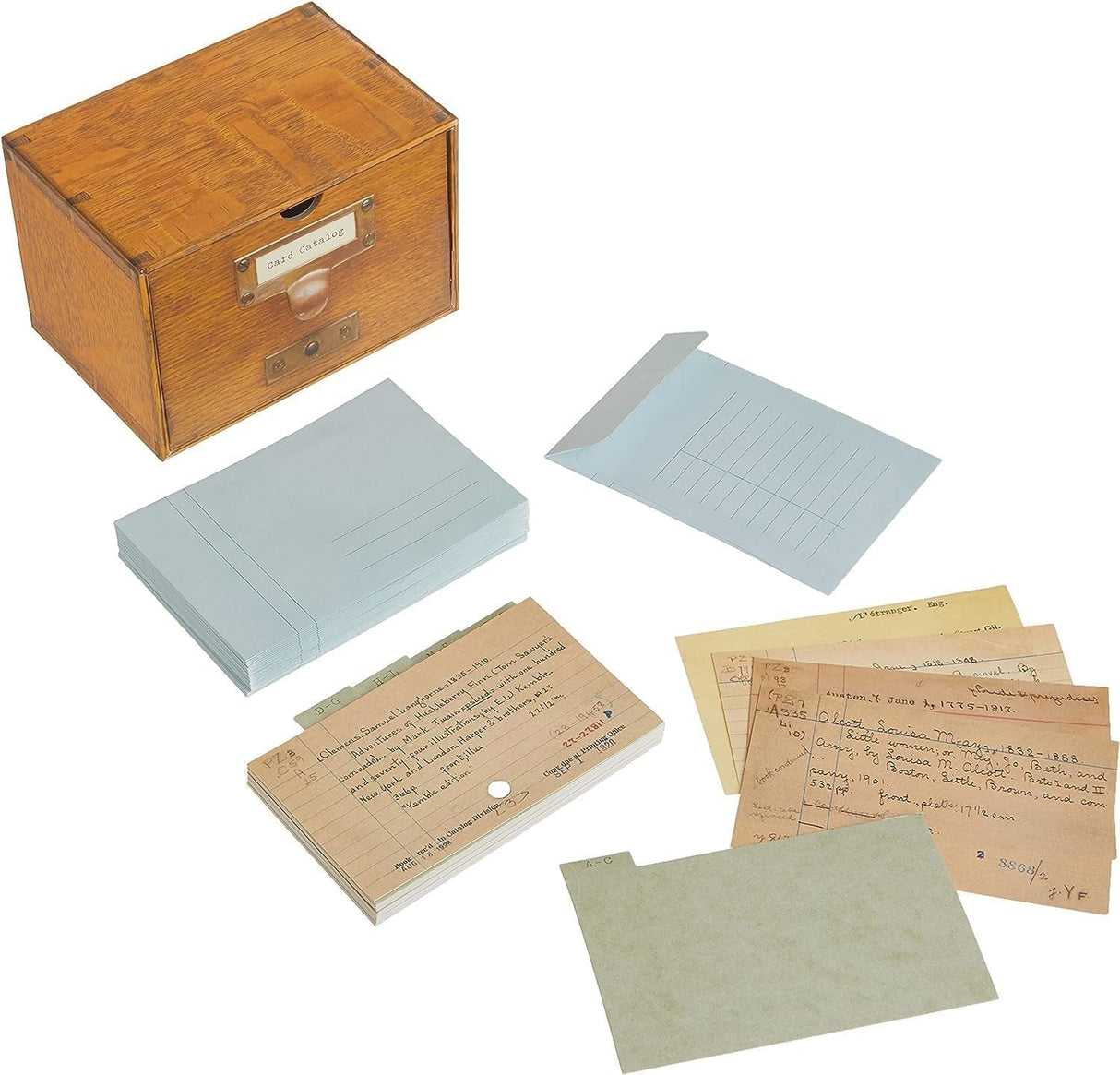 Card Catalog - 30 Notecards from the Library of Congress