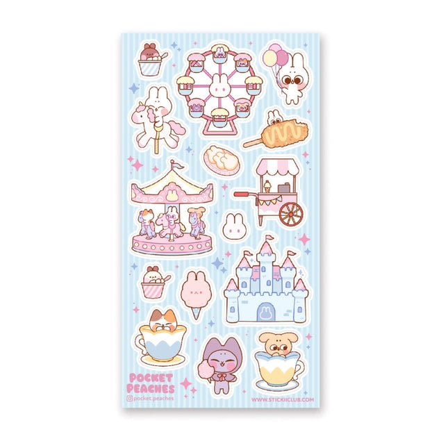 Carnival Cuties Sticker Sheet