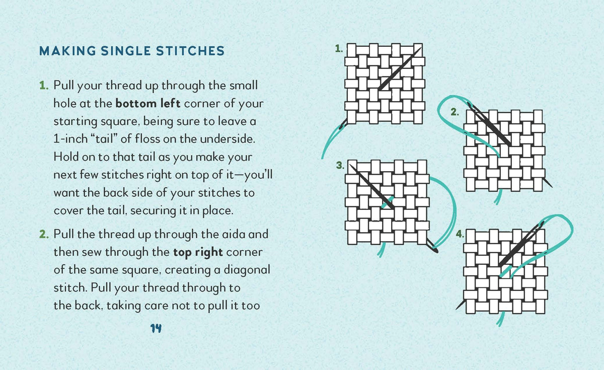 Cat Butts Cross-Stitch Kit
Create 3 purr-fect 2-inch miniature cross-stitch masterpieces of oh-so-cute cat butts with this adorable kit: