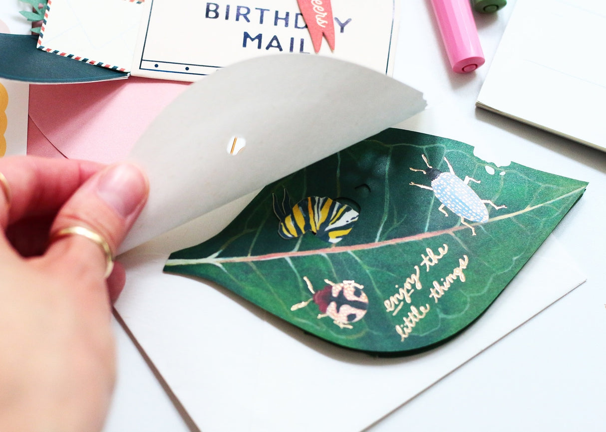 Caterpillar Encouragement Card