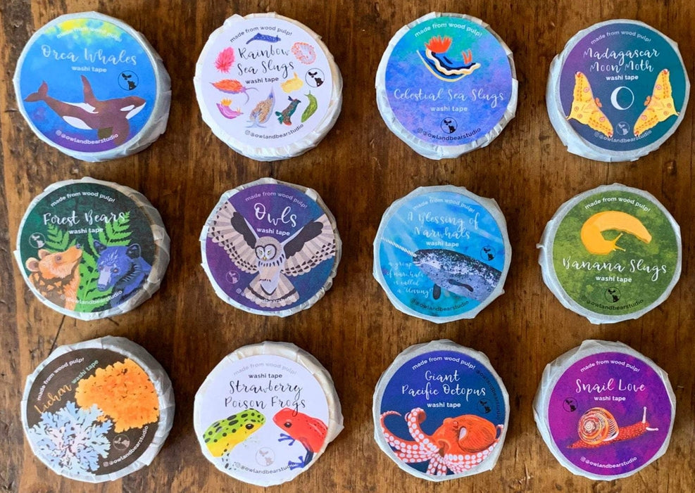 Celestial Sea Slug Washi Tape